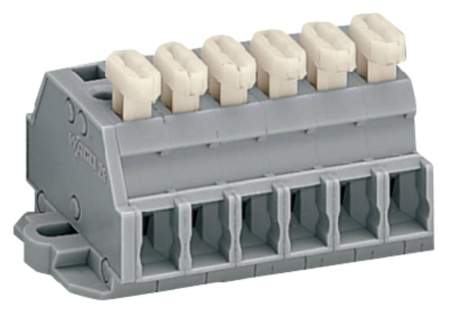 Клеммная колодка WAGO 261-426/331-000, 12 pin, 0.08мм² - 2.50мм², 500В, 24А, конф: L, (50 шт)
