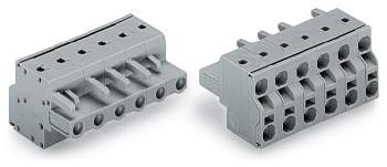 Розетка для подключения кабеля WAGO 231-2205/026-000, 5 pin, 0.2мм² - 2.5мм², 630В, CS: 7.50мм, (50 шт)