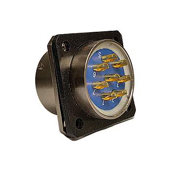 Разъем Weillen WLES25-9501-0376 (Аналог Amphenol MIL-DTL-26482  PT series)