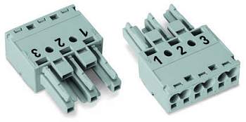 Разъем питания сети WAGO 770-263/073-000, 3 pin, 250В, 25А, (100 шт)