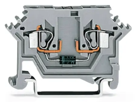 Диодная клемма WAGO 280-613/281-411, 2 pin, 0.08мм² - 2.50мм², 250В, 500мА, конф: L, (100 шт)