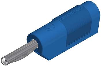 930435102, SKS-HIRSCHMANN VSB 20 - Банановый штекер, Ø-контакта: 4 мм, синий : 1 шт.