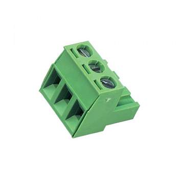 Клеммный разъем PTR AK950/2-5.0 , 250 В/ 300 В, 12 A/ 15 A, 2 контакта, растр: 5,0 мм, зеленый