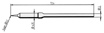 Паяльное жало Ersa 0212SDLF 