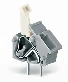 Быстроразъемная клемма WAGO 256-752, 1 pin, 0.08мм² - 2.50мм², 320В, CS: 7.50мм;7.62мм, (400 шт)