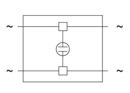 Модуль с диодом WAGO 280-803/281-418, (50 шт)