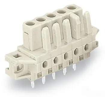 Розетка для подключения к печатной плате WAGO 722-143/031-000, 13 pin, 250В, 15А, CS: 5мм, (25 шт)