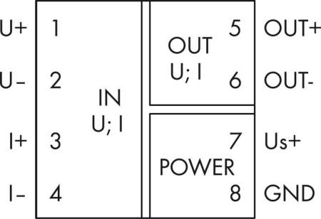 Биполярный изолирующий усилитель WAGO 857-409 