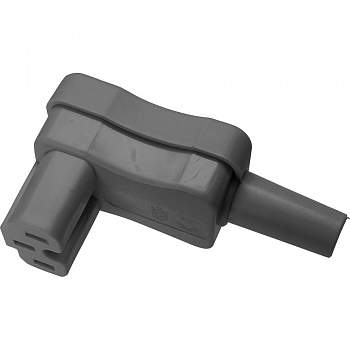 793/gr, KAISER - Вилка IEC C15, 10 А, серый : 1 шт.