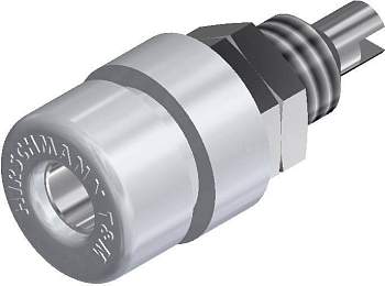 930166100, SKS-HIRSCHMANN BIL 30 - Лабораторное гнездо, Ø-контакта: 4 мм, белый : 1 шт.