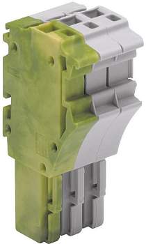 Боковая розетка WAGO 2022-103/000-037, 3 pin, 0.25мм² - 4мм², 690В, 24А, (1 шт)