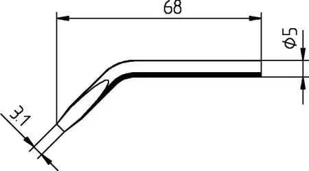 Паяльное жало Ersa 0032JD 