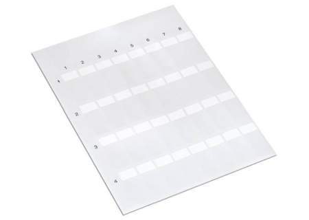 Этикетки на листе A5 WAGO 211-150, (20 шт)