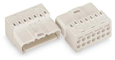 Разъем WAGO 267-510, 7 pin, 1.5мм² - 2.5мм², 500В, 16А, (50 шт)