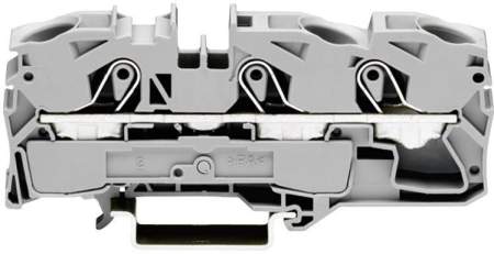 Клемма WAGO 2016-1304, 3 pin, 0.50мм² - 24мм², 800В, 76А, конф: N, (1 шт)