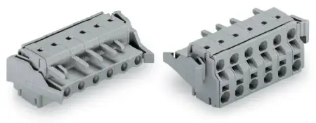 Розетка для подключения кабеля WAGO 231-2207/037-000, 7 pin, 0.2мм² - 2.5мм², 630В, CS: 7.50мм, (25 шт)