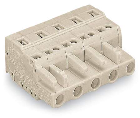 Розетка для подключения кабеля WAGO 721-206/026-000/034-000, 6 pin, 0.08мм² - 2.5мм², 630В, 16А, CS: 7.50мм, (50 шт)