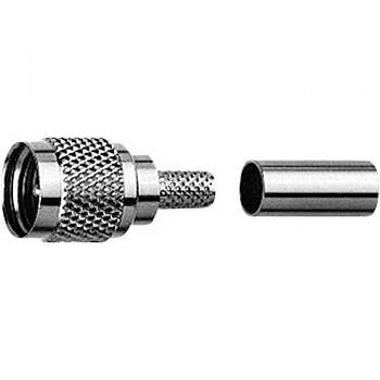 J01045F0000, Telegärtner - мини-UHF-разъем, 50 Ом : 1 шт.