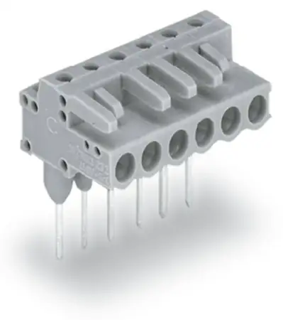Розетка для подключения к печатной плате WAGO 232-242/005-000, 12 pin, 320В, CS: 5мм, (25 шт)