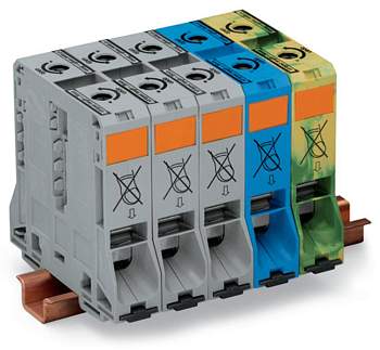 Набор для измерения трехфазного тока WAGO 285-199, 25мм² - 95мм², 1000В, (1 шт)