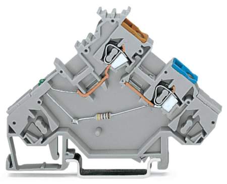Клемма привода WAGO 280-562/281-411, 3 pin, 0.08мм² - 2.50мм², 400В, 20А, конф: L, (50 шт)