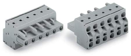 Розетка для подключения кабеля WAGO 231-2205/026-000, 5 pin, 0.2мм² - 2.5мм², 630В, CS: 7.50мм, (50 шт)