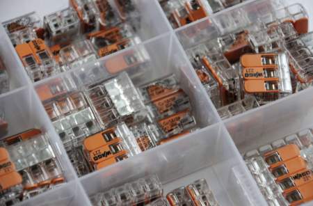 Соеденительня клемма (набор) WAGO WA-741-644, 0.14мм² - 4мм², (105 шт)