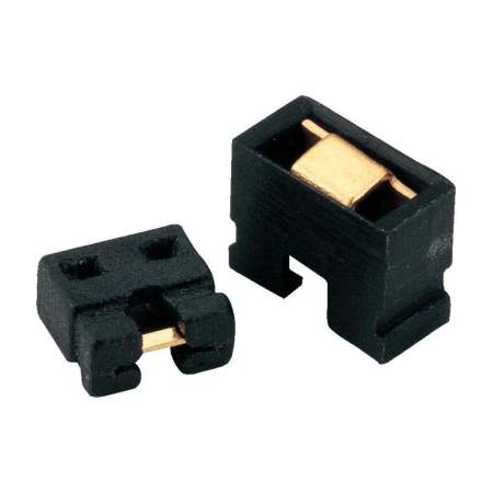 Коммутационная перемычка , растр:2.5/2.54 мм, чёрный