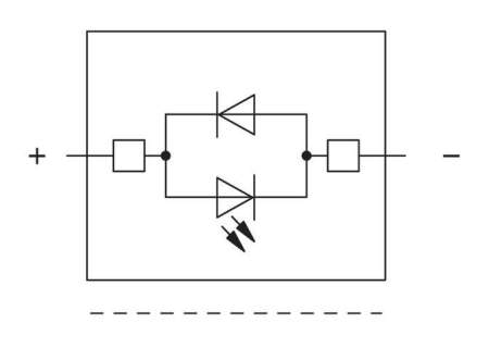 Диодный модуль WAGO 280-801/281-421, 250В, 500мА, (100 шт)