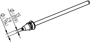 Наконечник для распайки Ersa 0742ED1529H 