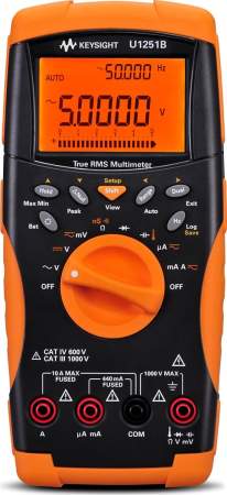 Ручной цифровой мультиметр Keysight U1251B 