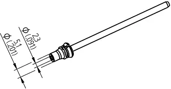 Наконечник для распайки Ersa 0742ED2351H 