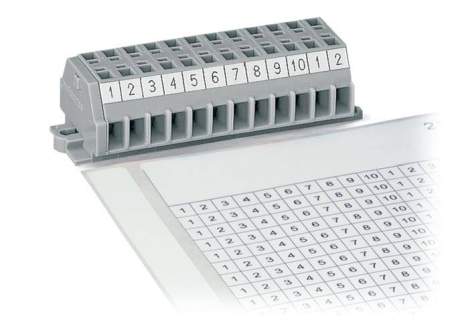Лента для маркировки (самоклеящаяся) WAGO 210-333/500-002, Оттиск: 1 - 10, (1 шт)