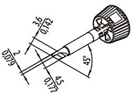 Паяльное жало Ersa 0142BDLF20 