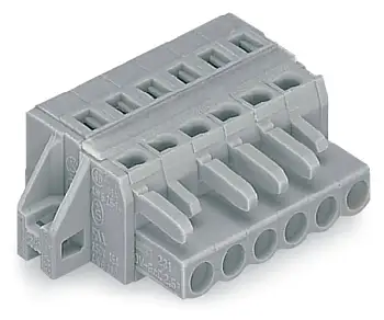Розетка для подключения кабеля WAGO 231-104/031-000, 4 pin, 0.08мм² - 2.5мм², 320В, 15А, CS: 5мм, (50 шт)