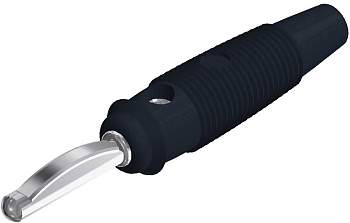 930061100, SKS-HIRSCHMANN VQ 30 - Банановый штекер, Ø-контакта: 4 мм, черный : 1 шт.