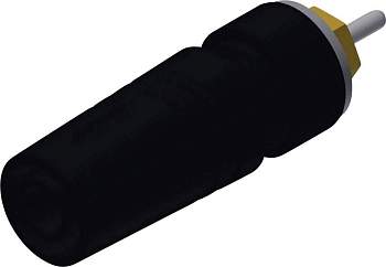 972360700, SKS-HIRSCHMANN SAB 2630 S1,9 Au - Лабораторное гнездо, Ø-контакта: 4 мм, черный : 1 шт.