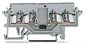 Диодная клемма WAGO 280-623/281-410, 4 pin, 0.08мм² - 2.50мм², 250В, 500мА, конф: L, (100 шт)