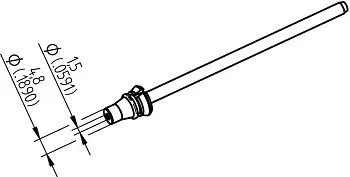 Наконечник для распайки Ersa 0742ED1548H 