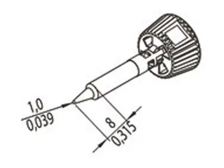 Паяльное жало Ersa 0142PDLF10 