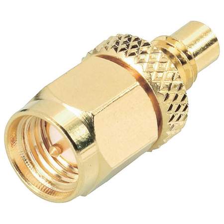 Адаптер SMC-гнездо / SMA-штекер, 50 Ω BKL Electronic 414084