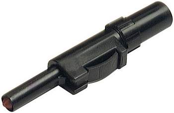 931824100, SKS-HIRSCHMANN SLS 10 B - Лабораторный штекер, Ø-контакта: 4 мм, черный : 1 шт.