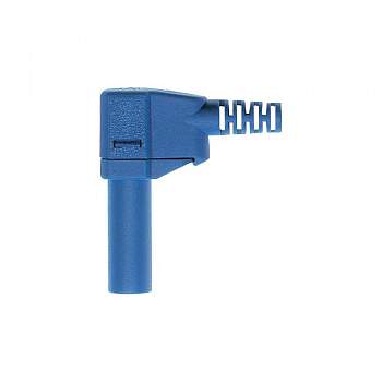 22.2667-23, Stäubli SLS425-SW - Штекер с ламелями, Ø-контакта: 4 мм, синий : 1 шт.