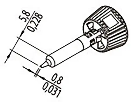 Паяльное жало Ersa 0142CDLF08A 