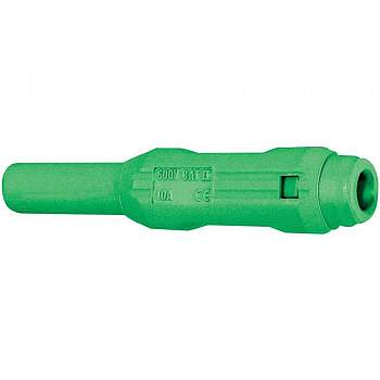 65.3319-25, Stäubli SL205-BA - Лабораторное гнездо, Ø-контакта: 2 мм, зеленый : 1 шт.