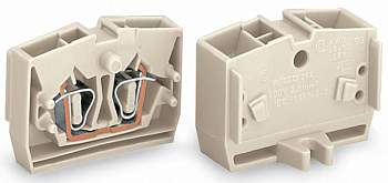 Клемма WAGO 264-230, 4 pin, 0.08мм² - 2.50мм², 690В, 23А, конф: L, (100 шт)