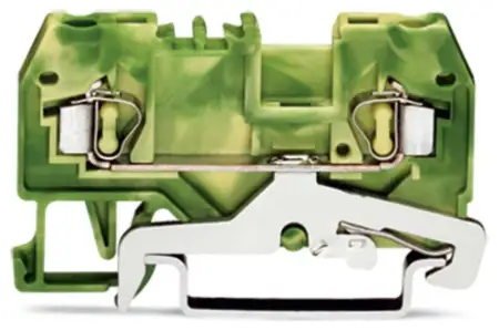 PG клемма WAGO 280-907, 2 pin, 0.08мм² - 2.50мм², 24А, конф: Terre, (100 шт)