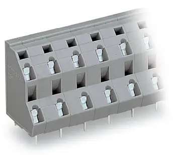 Двухуровневая клемма WAGO 736-712, 24 pin, 0.08мм² - 2.50мм², 1000В, CS: 10мм, (14 шт)