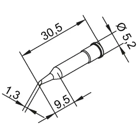 Паяльное жало Ersa 0102WDLF35 