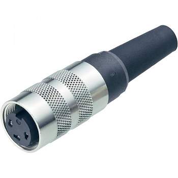 99-2006-00-03, BINDER - Круглый разъем, гнездо, контактов: 3 : 1 шт.